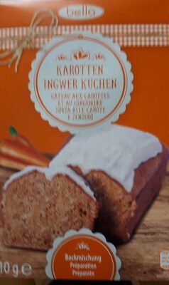 Gâteau aux carottes et au gingembre