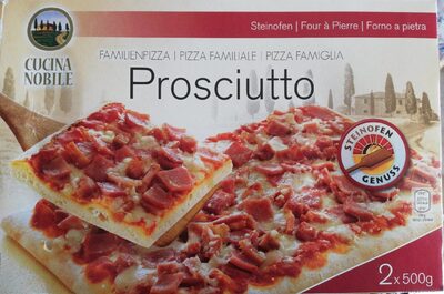 Prosciutto Pizza Familiale