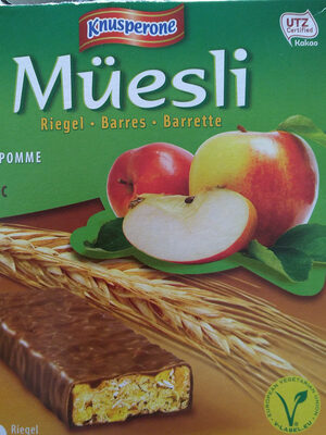 Muesli Barres - Pomme soft choc