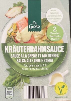 Kräuterrahmsauce