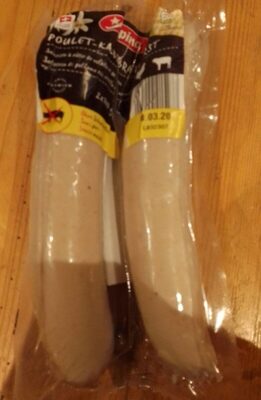 Saucisse à rôtir de volaille et de veau