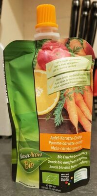 Purée de fruits et légumes bio