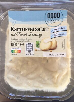 Salade de pomme de terre front packaging