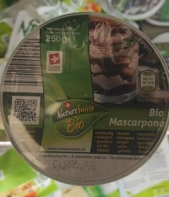 Bio mascarpone