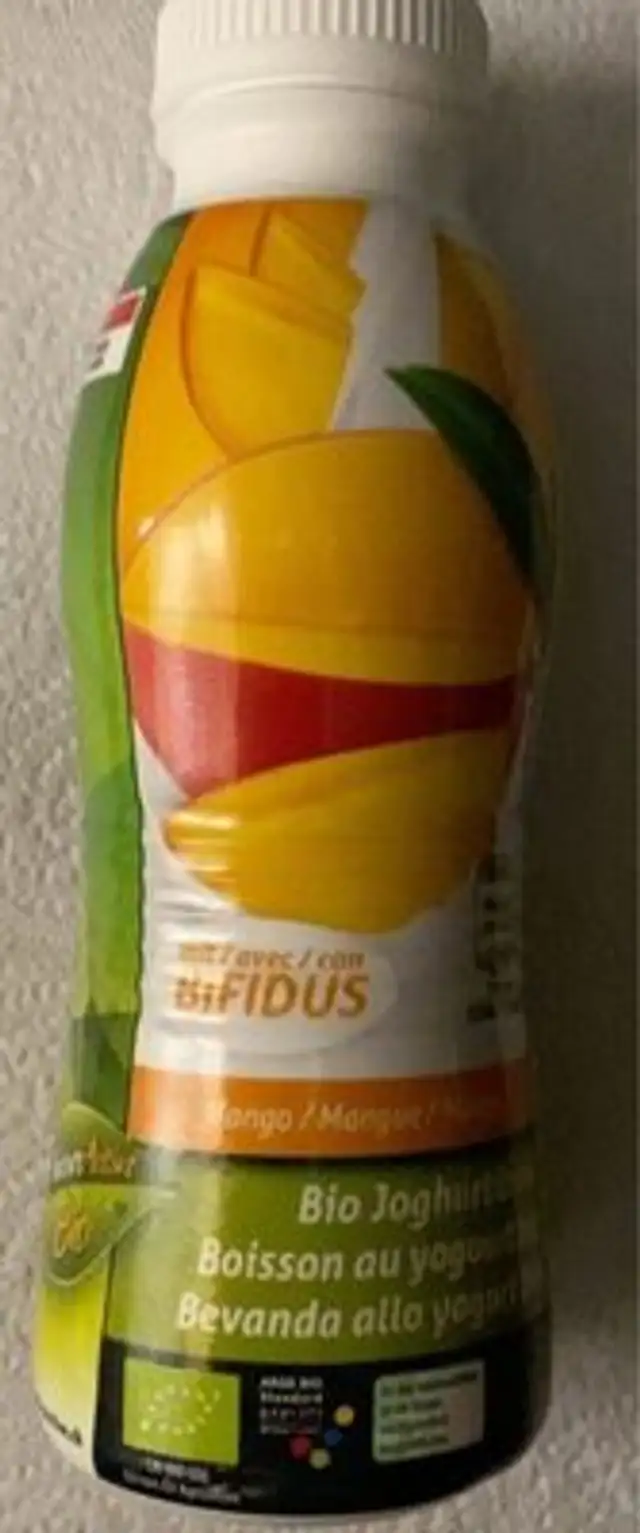 Boisson au yogourt bio