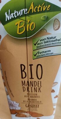 Boisson aux amandes, sucrée