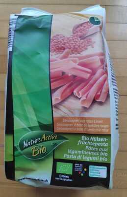 Pâtes aux légumineuses bio