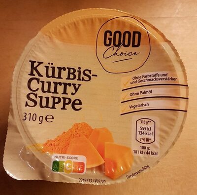 Kürbis-Curry Suppe