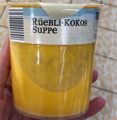 Ruebli kokos suppe