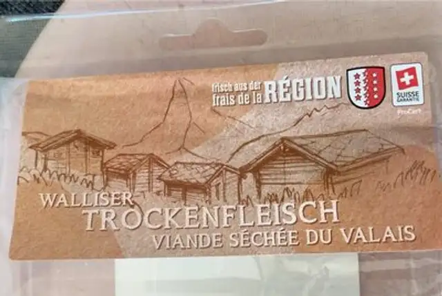 Viande sechée du valais