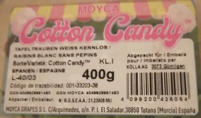 Cotton candy