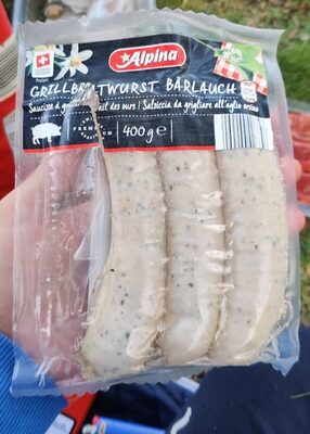 Saucisse a griller a l'ail des ours