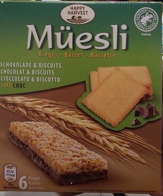 Barrre chocolat biscuits