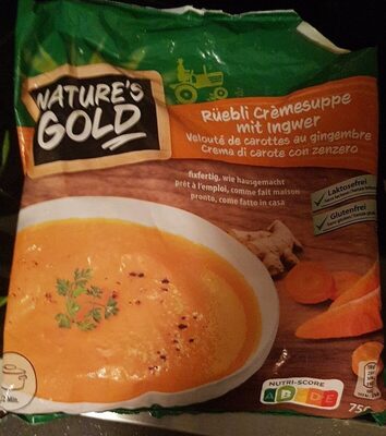 Velouté de carottes au gingembre