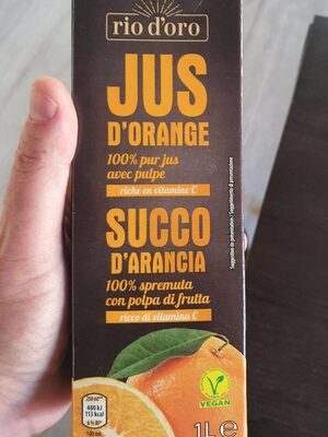 Jus d'orange pur jus