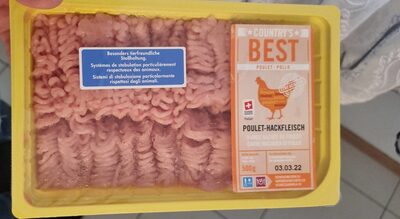 Viande hachée de poulet