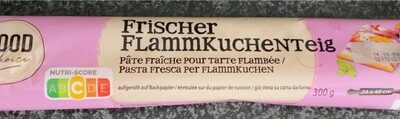 Frischer Flammkuchenteig
