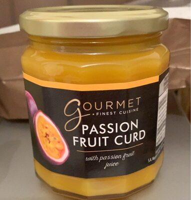 Passion fruit curd