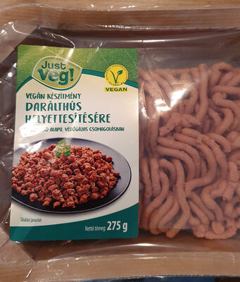 vegán készítmény darált hús helyettesítésére
