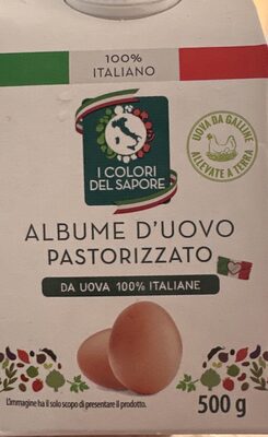 Albume d’uovo pastorizzato