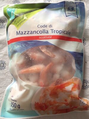 Code di mazzancolla tropicale