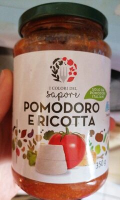 Sugo al pomodoro e ricotta front packaging