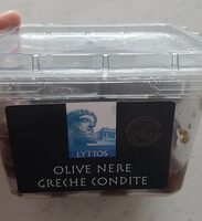 Olive nere greche condite