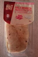 saltimbocca prosciutto cotto e mozzarella