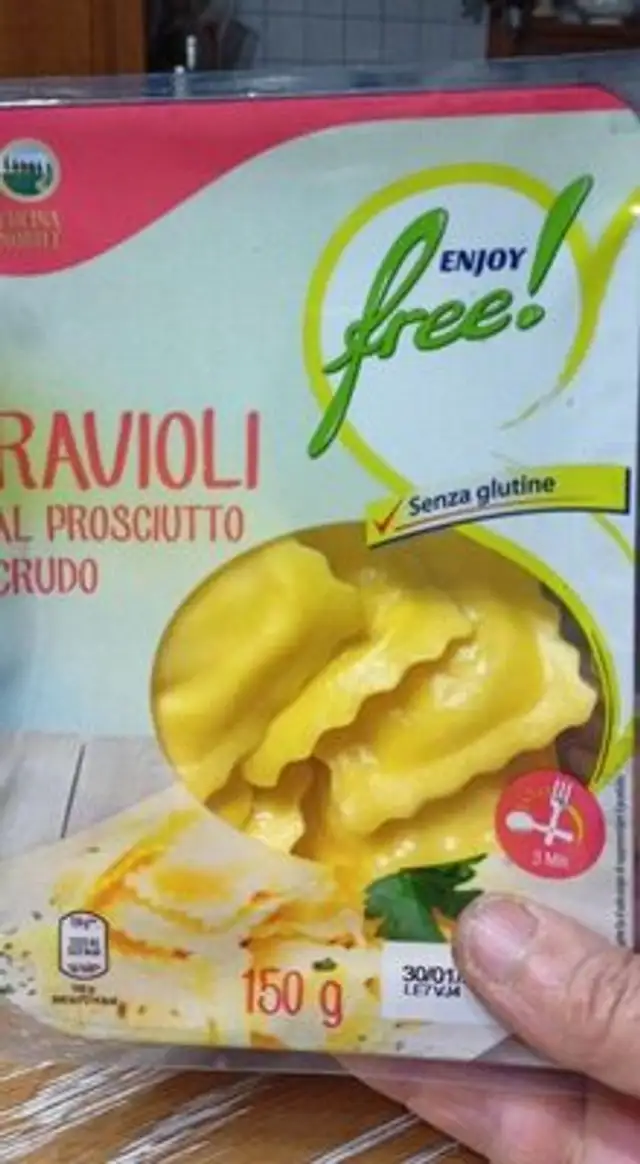 Ravioli prosciutto crudo