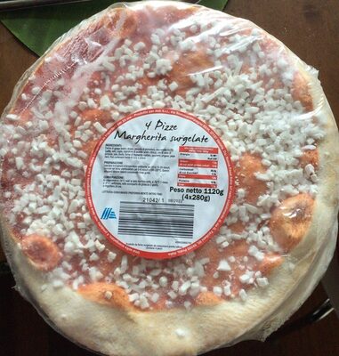 Pizza margherita surgelata