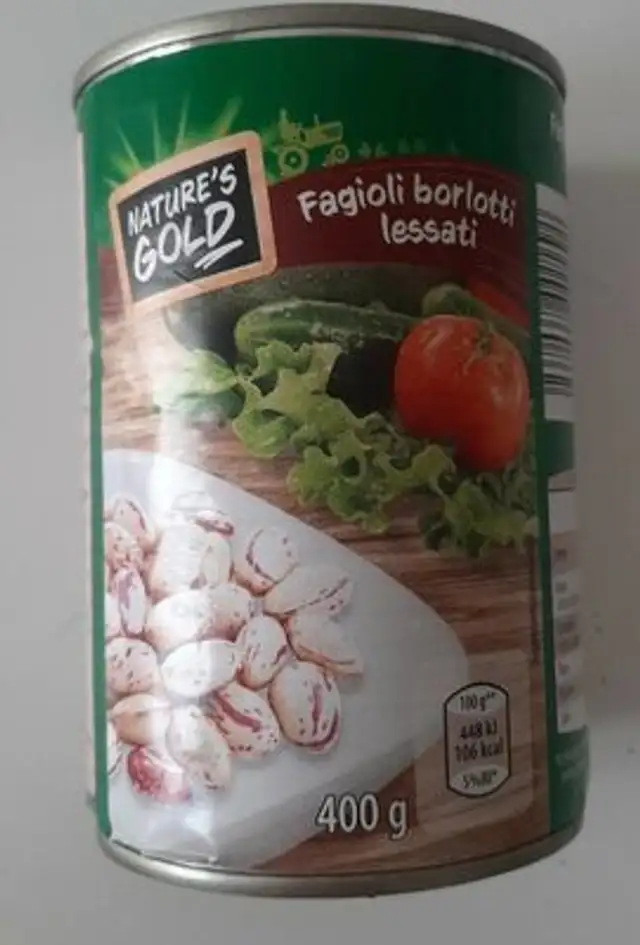 Fagioli borlotti lessati