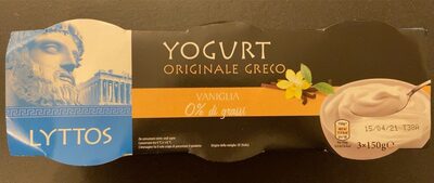 Yogurt originale greco vaniglia 0% di grassi