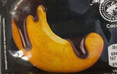 Anacardi ricoperti cioccolato fondente front packaging