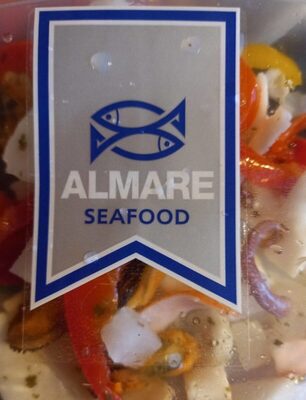 Insalata di mare con verdure