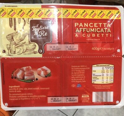 Pancetta affumicata a cubetti