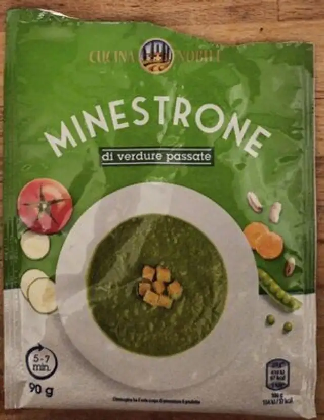 Minestrone di verdure passate