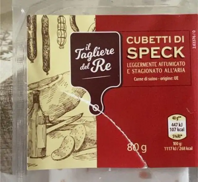 Cubetti di speck