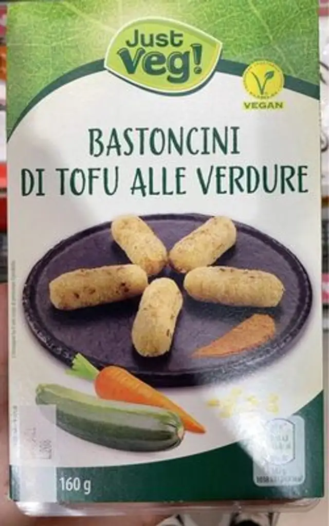 Bastoncini di tofu alle verdure