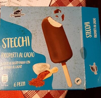 Stecchino ricoperti al cacao