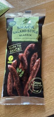 Veganer Snack Salami-Style Klassik