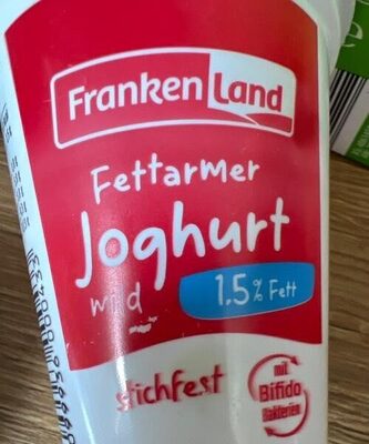 Fettarmer Joghurt stichfest 1,5%