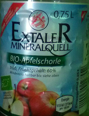 Bio-Apfelschorle