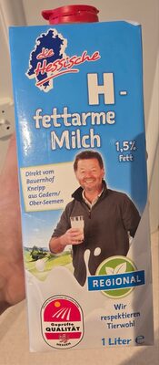 H-Milch 1,5 % front packaging
