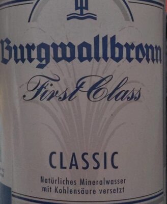 Natürliches Mineralwasser