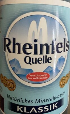 Mineralwasser Klassik