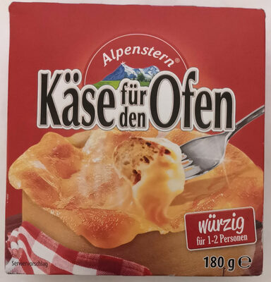 Alpenstern Käse für den Ofen, würzig
