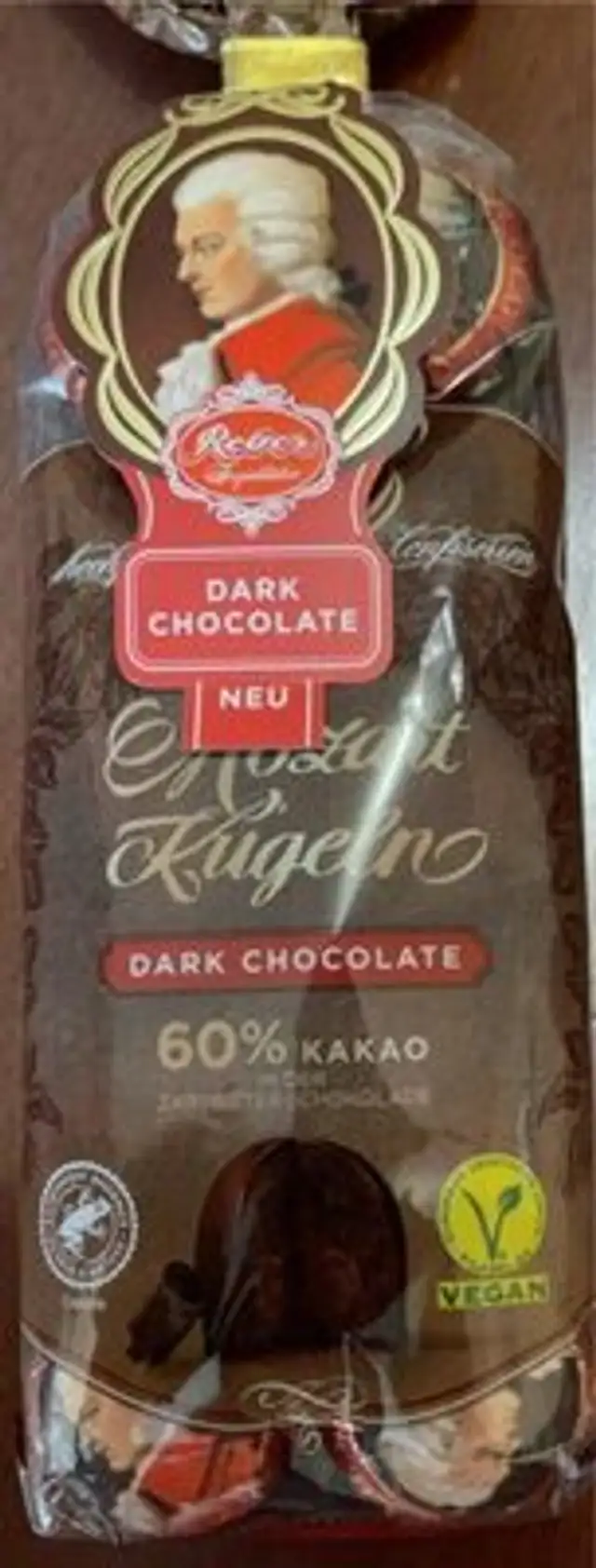 Mozart Kugeln Dark Chocolate front packaging