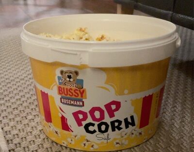 Popcorn süß front packaging