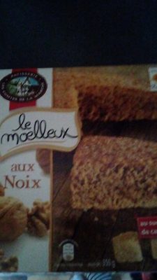 Le moelleux aux noix front packaging