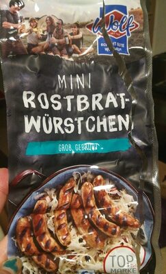 Mini Rostbratwürstchen grob, gebrüht